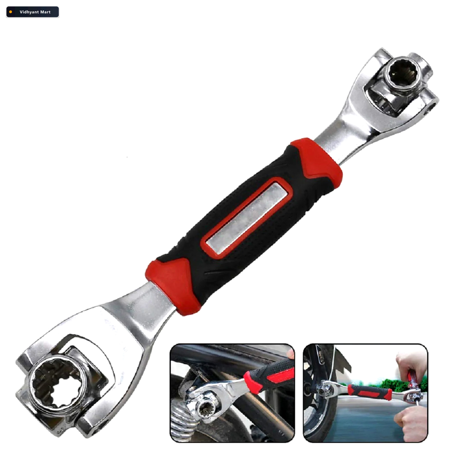 Vidhyant Mart Universal Socket Wrench 48 In 1 Multi Tool For Car 2