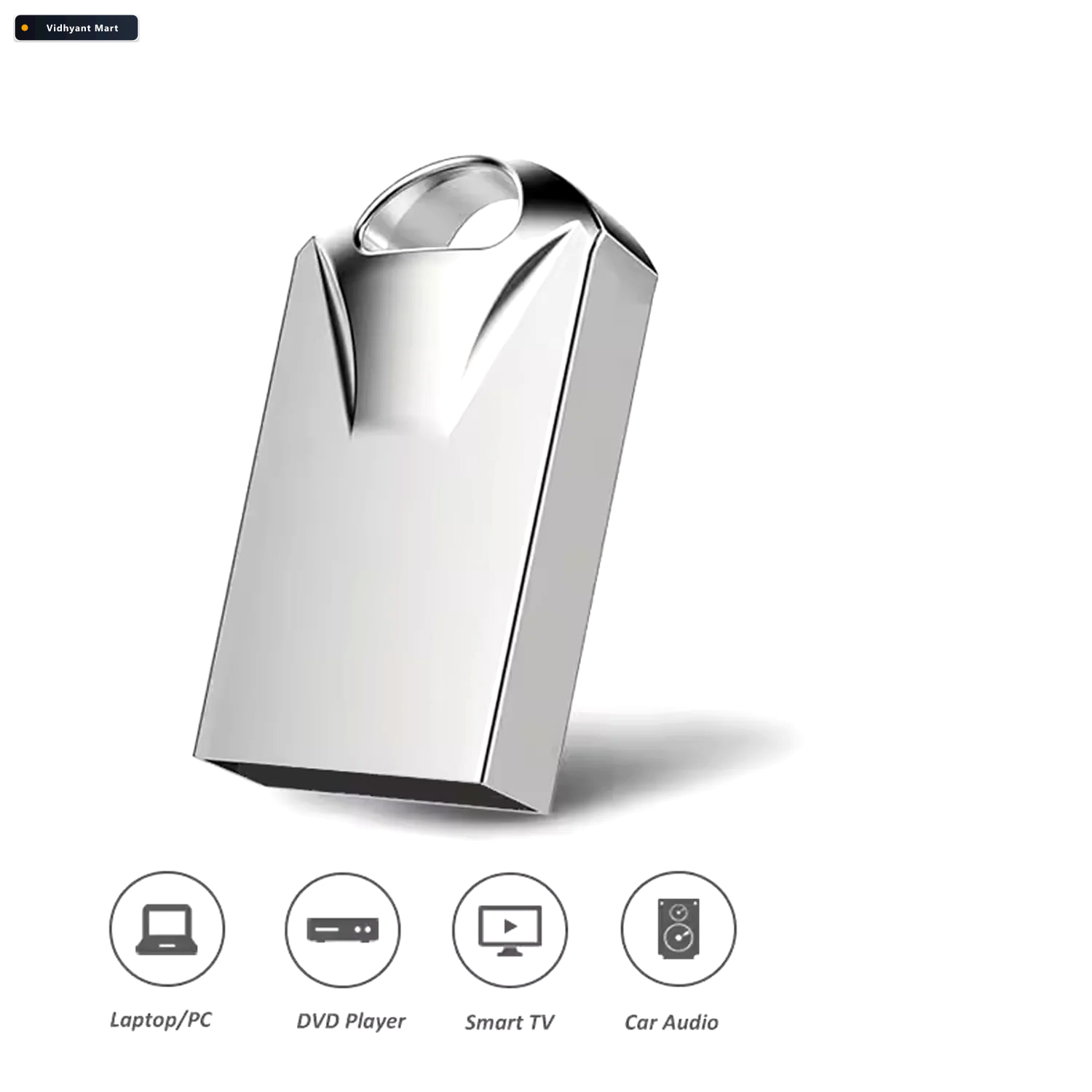 Vidhyant Mart Usb Car Bluetooth Adapter Wireless Audio Calls Vel 3