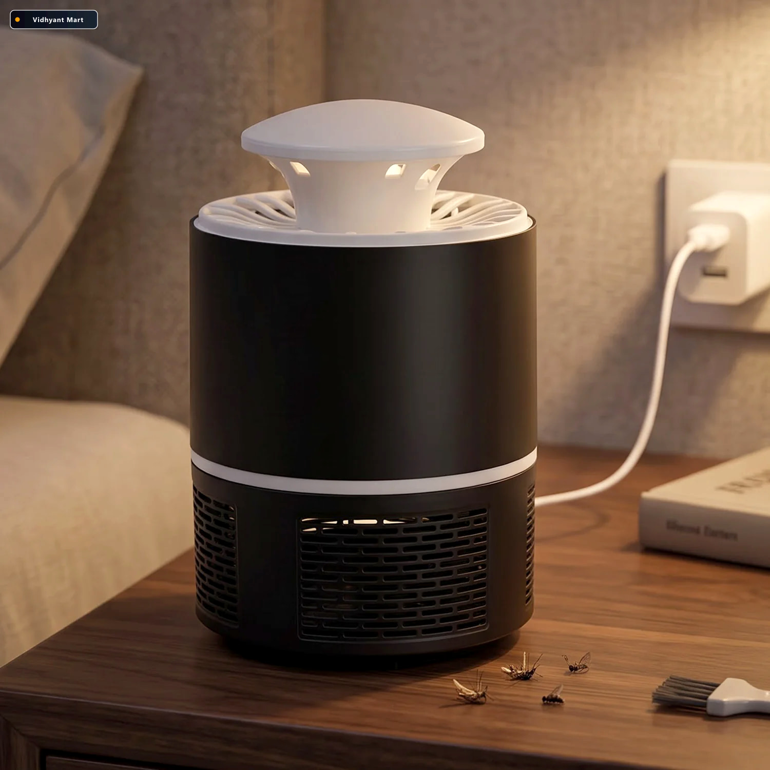 Vidhyant Mart Usb Mosquito Killer Lamp With Quiet Suction Trap F 2