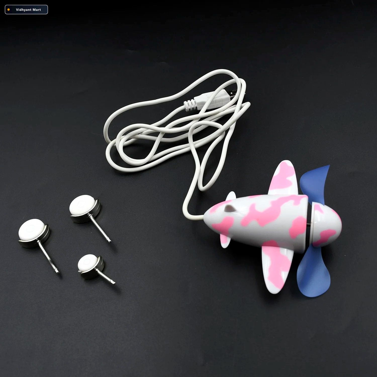 Vidhyant Mart Usb Plane Fan Portable Energy Saving For Laptops C 3