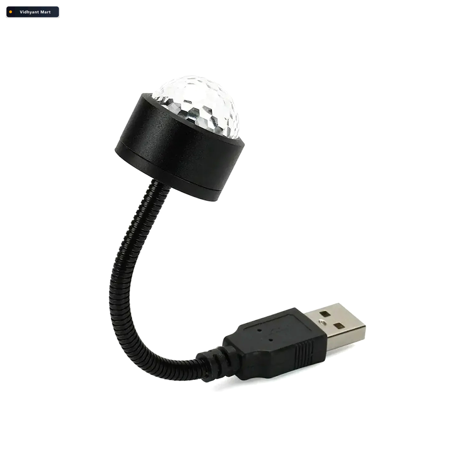 Vidhyant Mart Usb Star Projector Dual Mode Disco Light For Car H 2