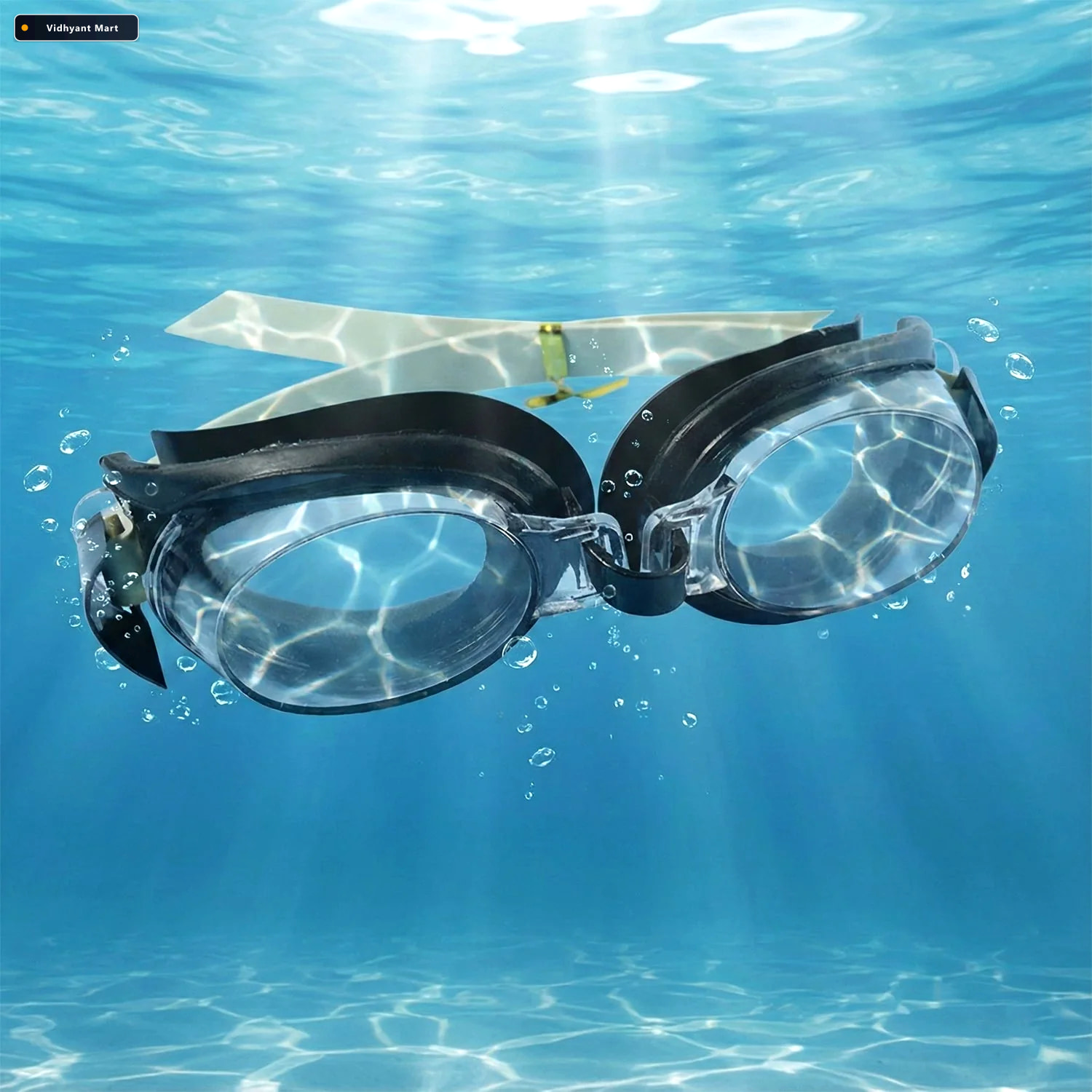 Vidhyant Mart Uv Protection Swimming Goggles Clear Vision Adjust 2
