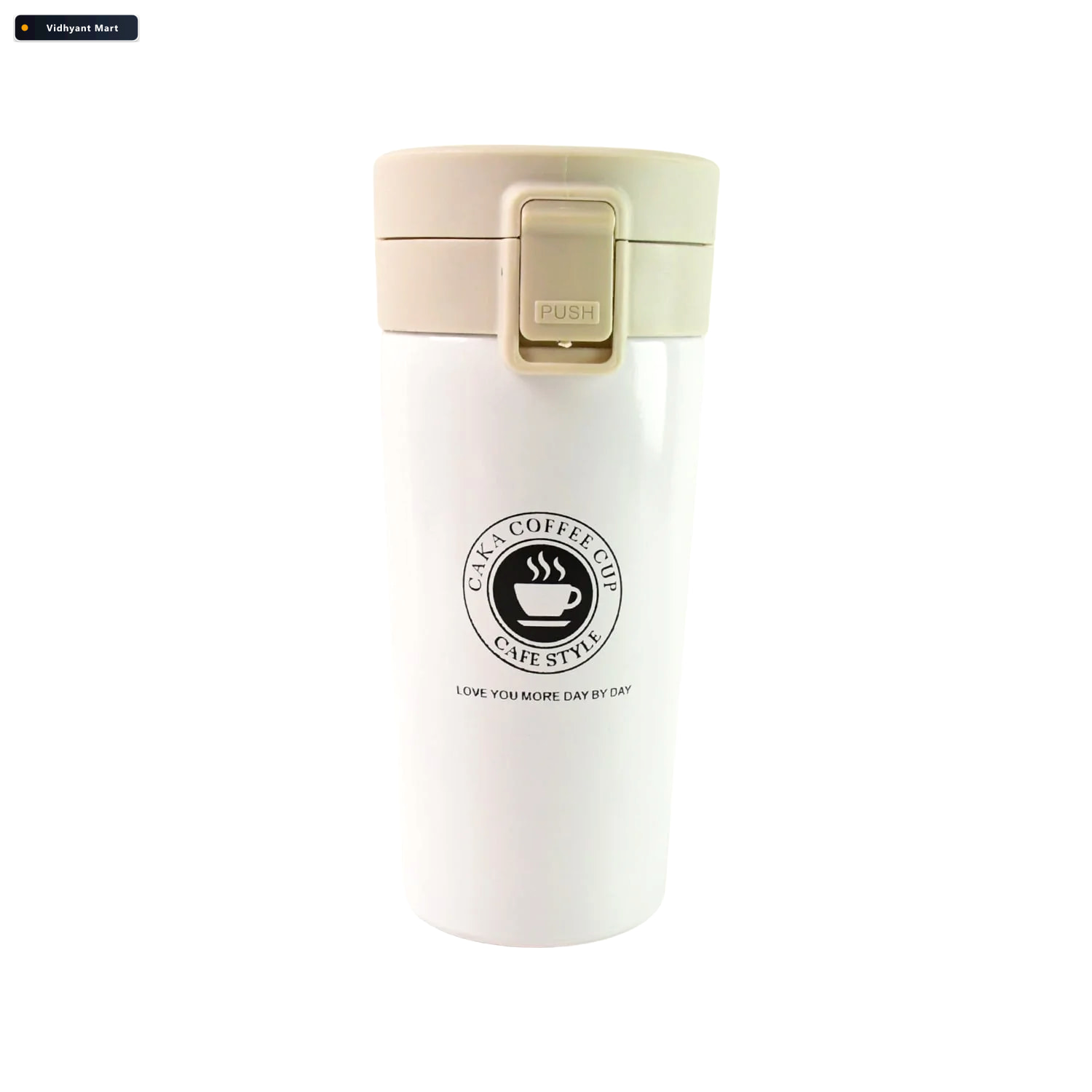Vidhyant Mart Vacuum Insulated Coffee Flask 400ml Stainless Stee 4