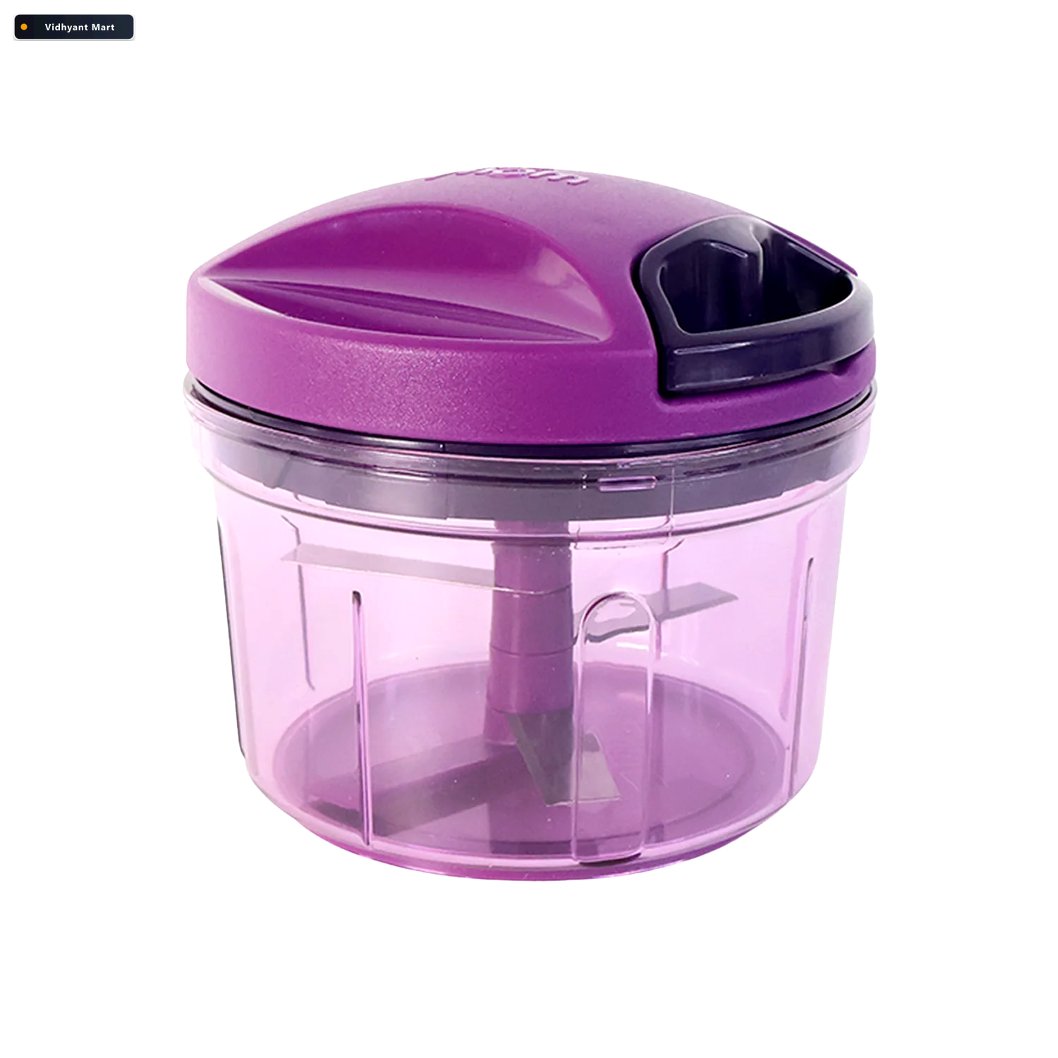 Vidhyant Mart Vegetable Chopper 750ml Efficient Pull String Cutt 4