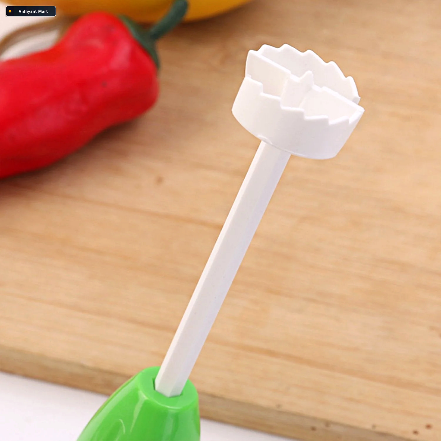 Vidhyant Mart Vegetable Corer Stuffed Veggie Drill Tool Quicksli 2