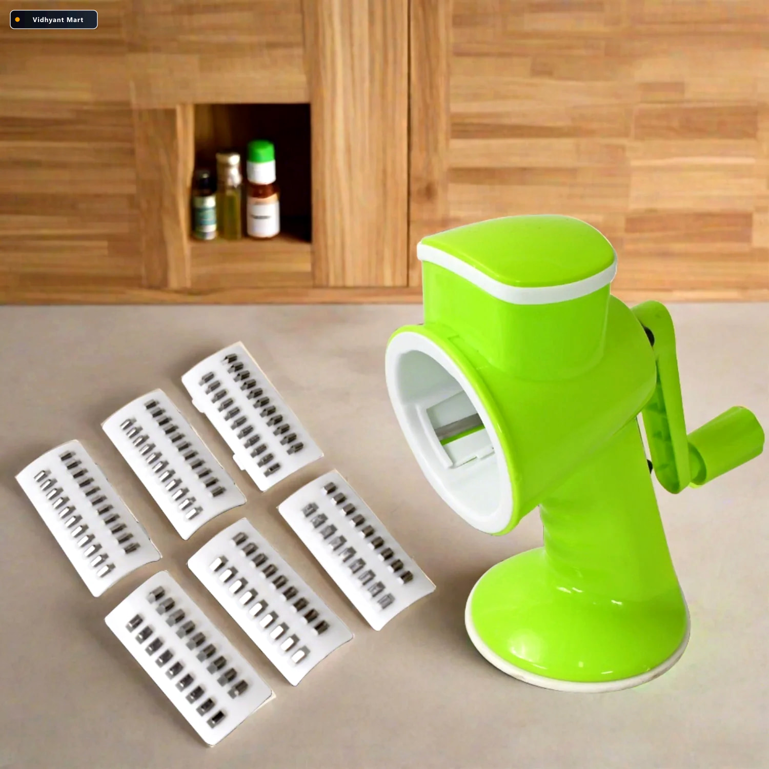 Vidhyant Mart Vegetable Cutter 6 In 1 Multi Function Slicer For 1