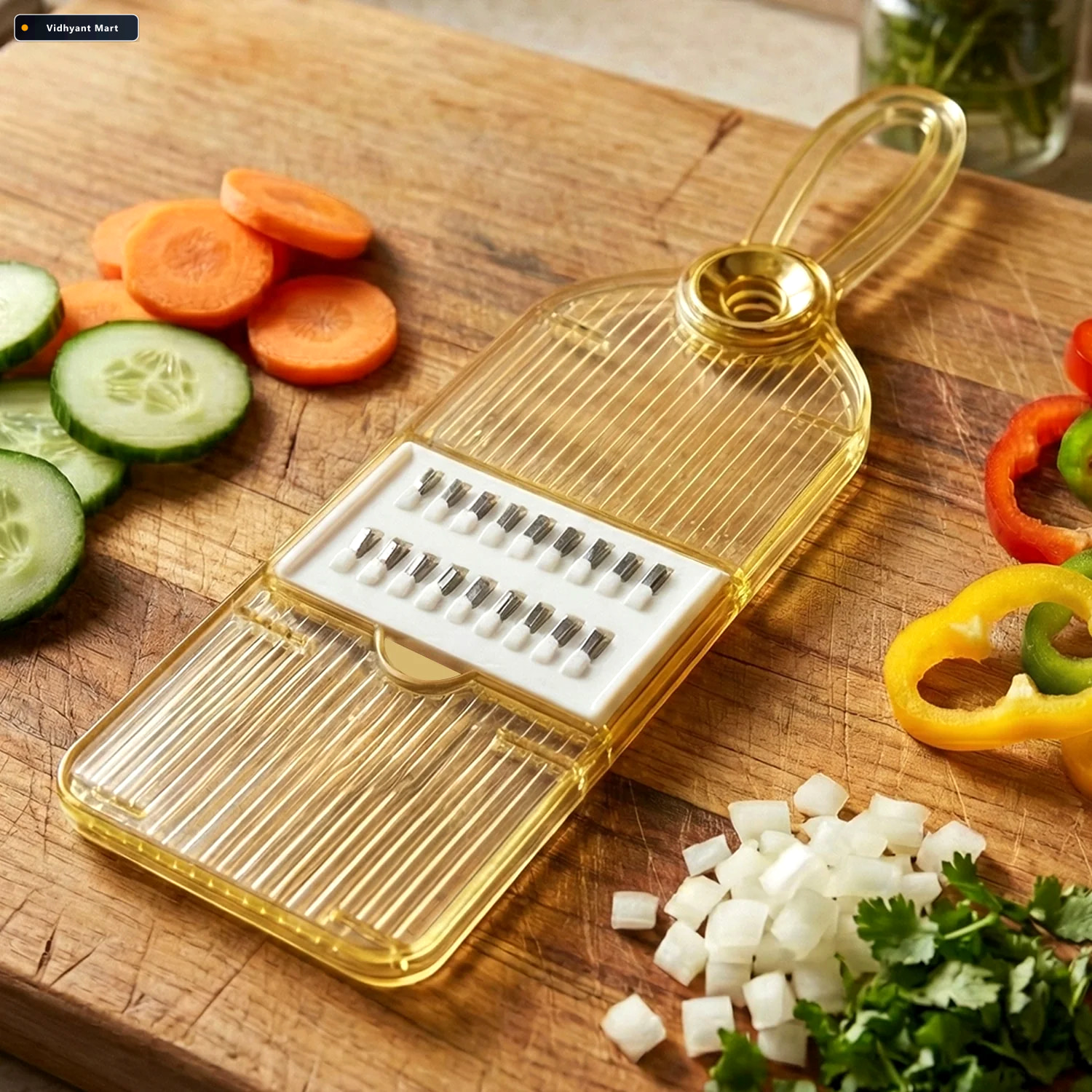 Vidhyant Mart Vegetable Cutter Set Multifunctional Slicer With I 3