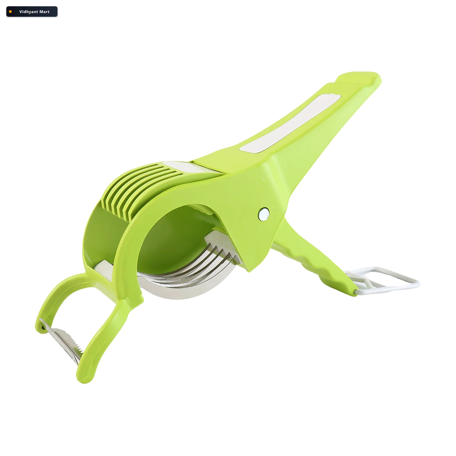 Vidhyant Mart Vegetable Cutter With Peeler Safe Efficient Slicin 4