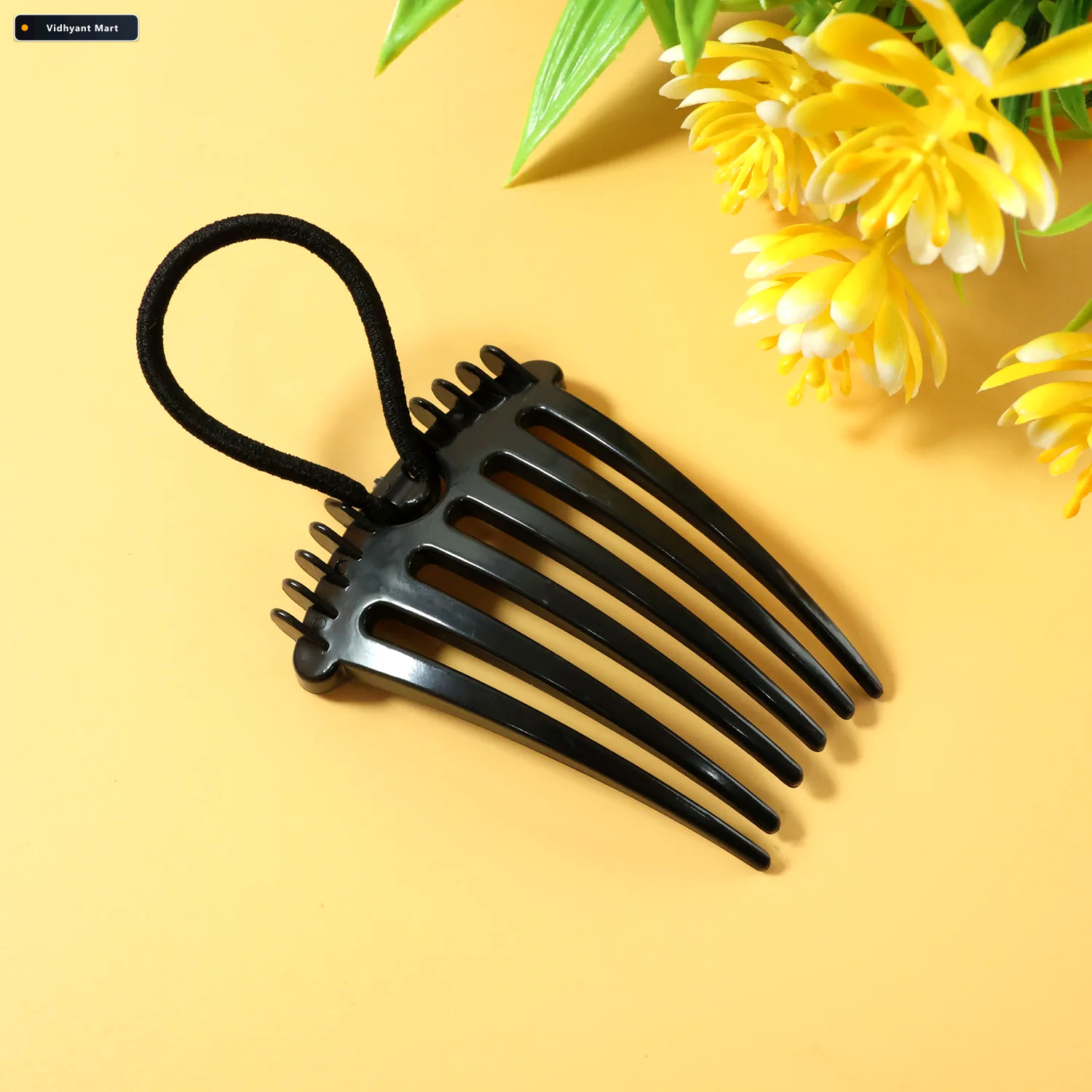 Vidhyant Mart Volumizing Hair Bun Comb Clip Easy Styling Instant 2