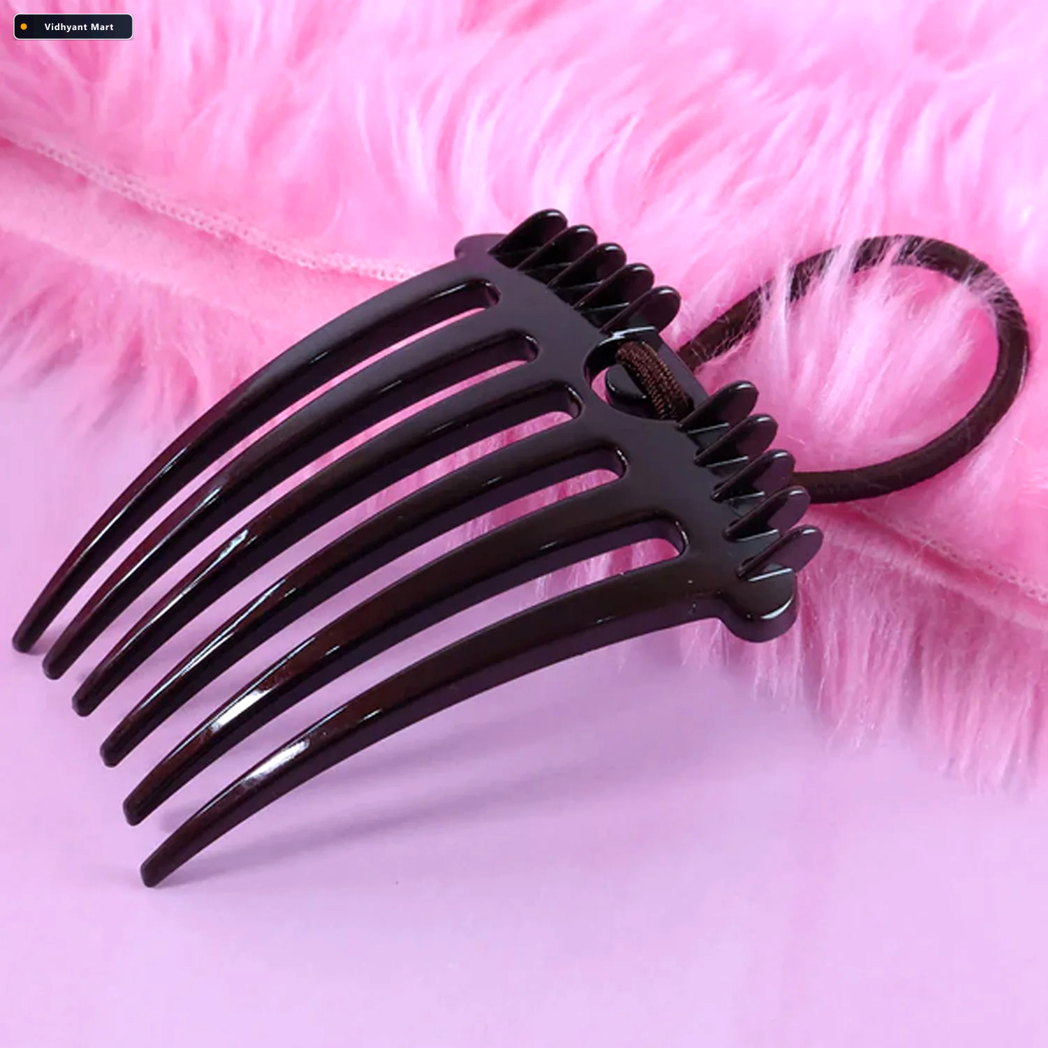Vidhyant Mart Volumizing Hair Bun Comb Clip Easy Styling Instant 3
