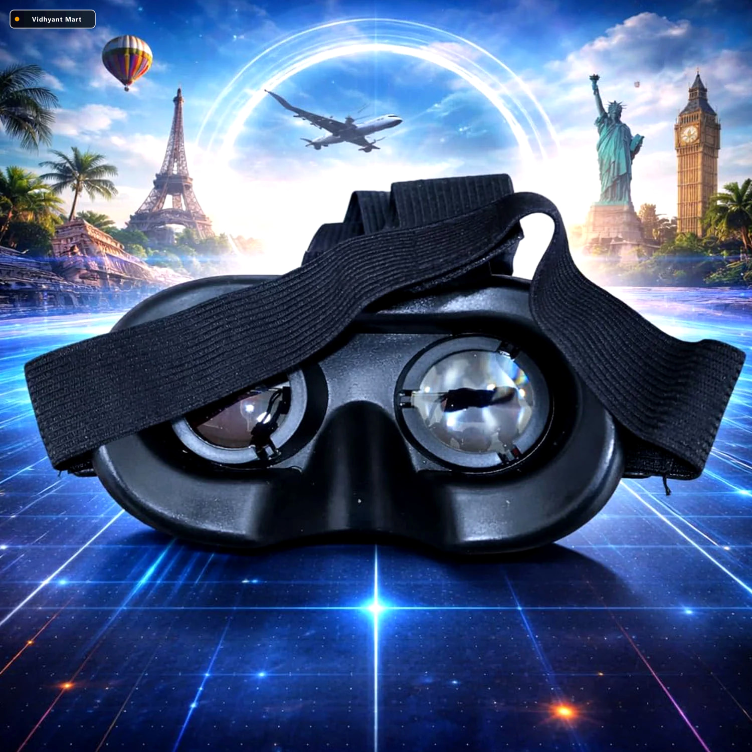 Vidhyant Mart Vr Box Headset Immersive Smartphone Virtual Realit 3