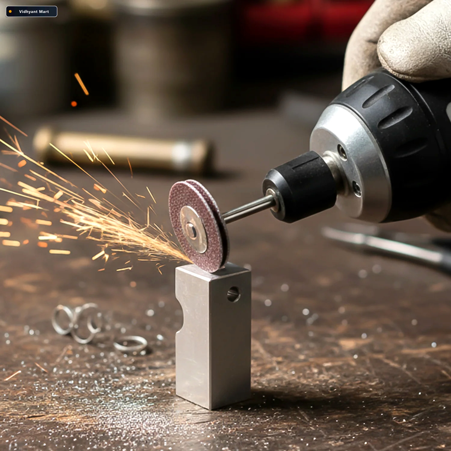 Vidhyant Mart Wagtail Mini Rotary Tool Grinding Wheel Precision 4