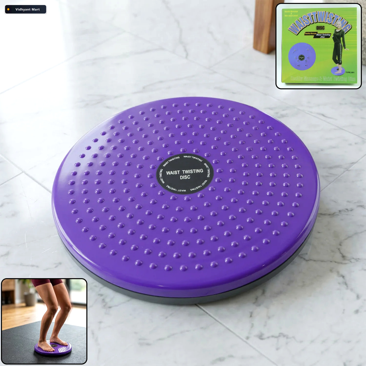 Vidhyant Mart Waist Twisting Disc Effective Core Waist Shaping T 1