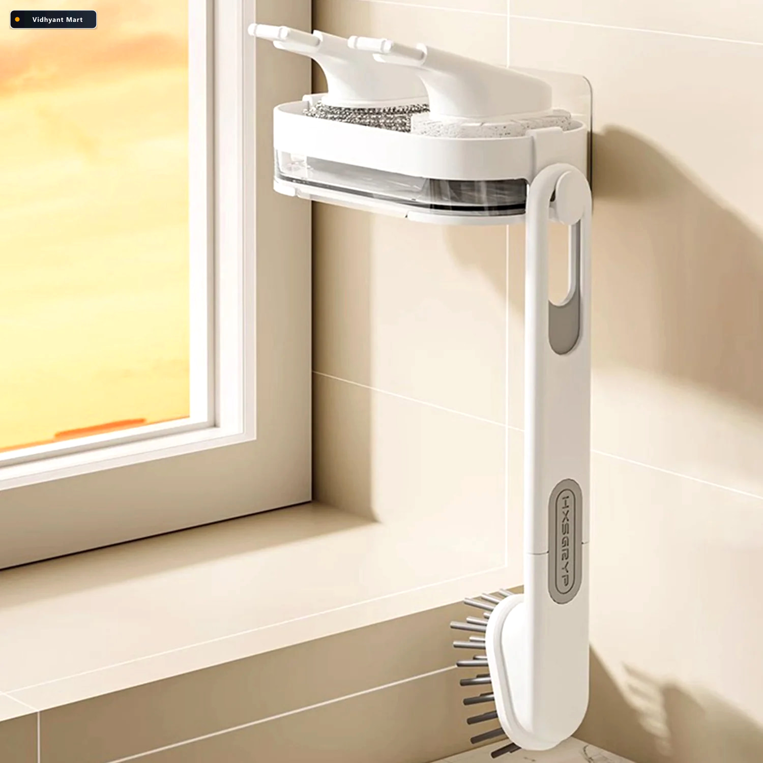 Vidhyant Mart Wall Mounted Cleaning Combo Set Space Saving Kitch 2