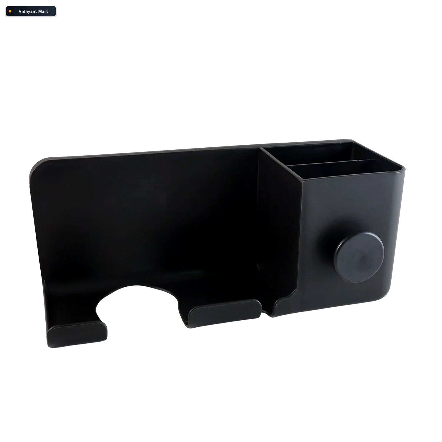 Vidhyant Mart Wall Mounted Hair Dryer Holder Space Saving Organi 4