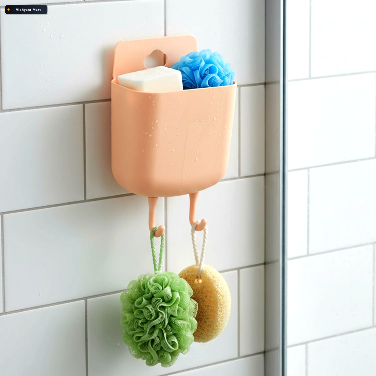 Vidhyant Mart Wall Mounted Mobile Charging Holder Space Saving O 4
