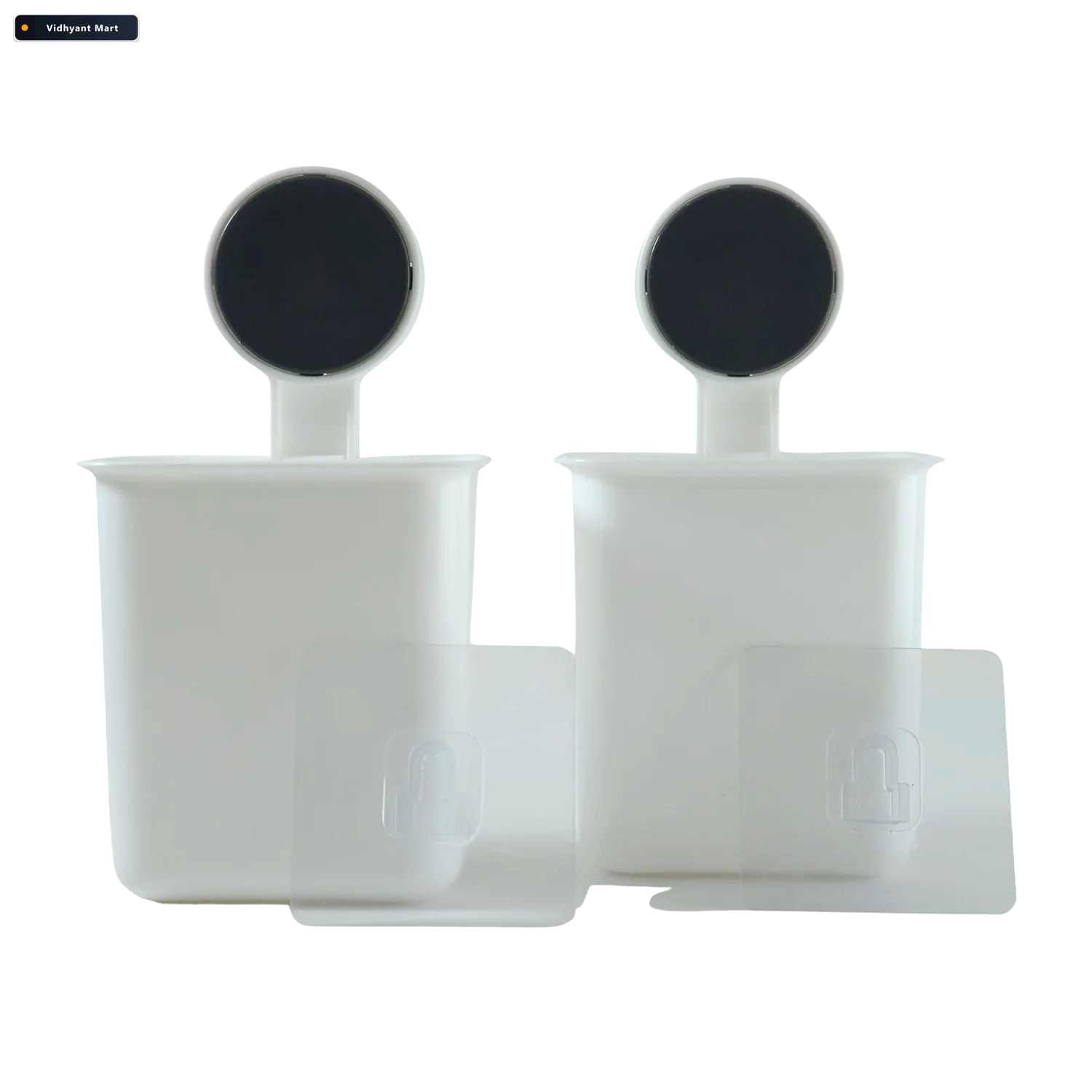 Vidhyant Mart Wall Mounted Toothbrush Holder Easy Adhesive Insta 4