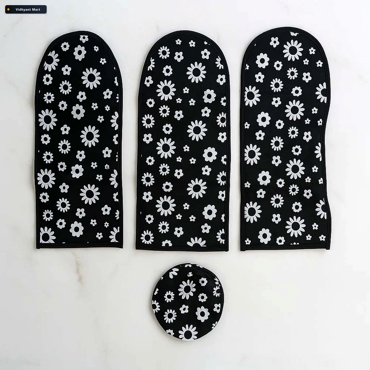 Vidhyant Mart Washable Ceiling Fan Dust Cover Set For Home Blade 2