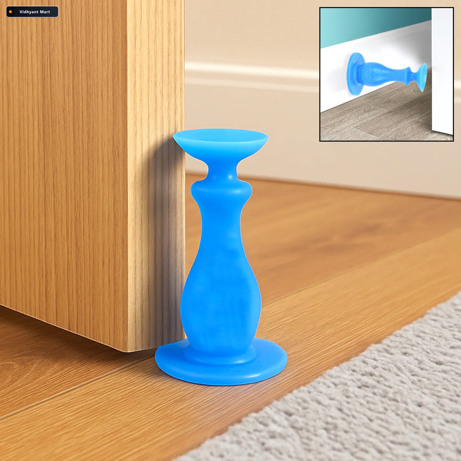 Vidhyant Mart Washer Door Stopper Rubber Front Load Holder Garth 1