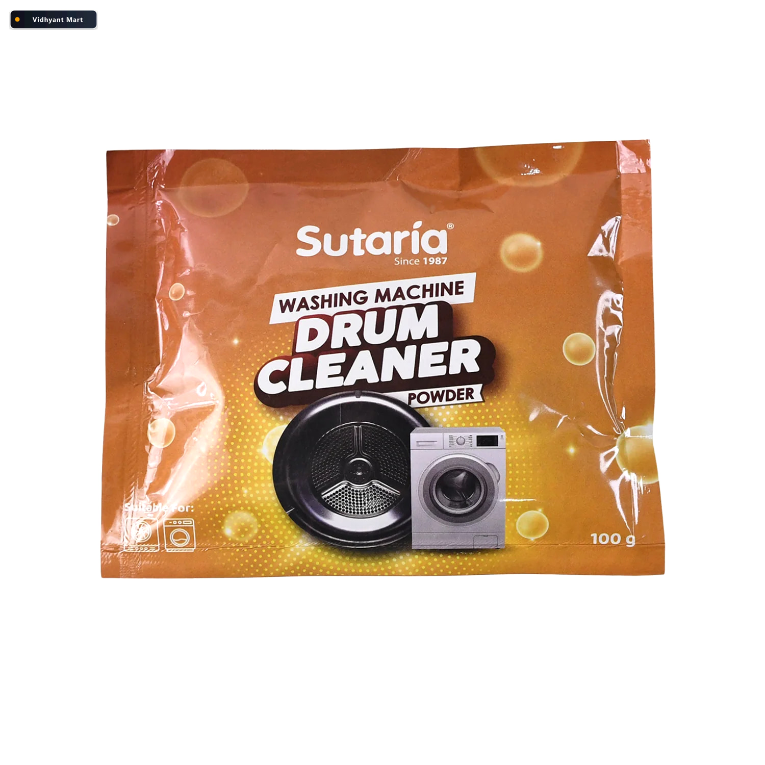 Vidhyant Mart Washing Machine Drum Cleaner Powder Powerful 100g 3
