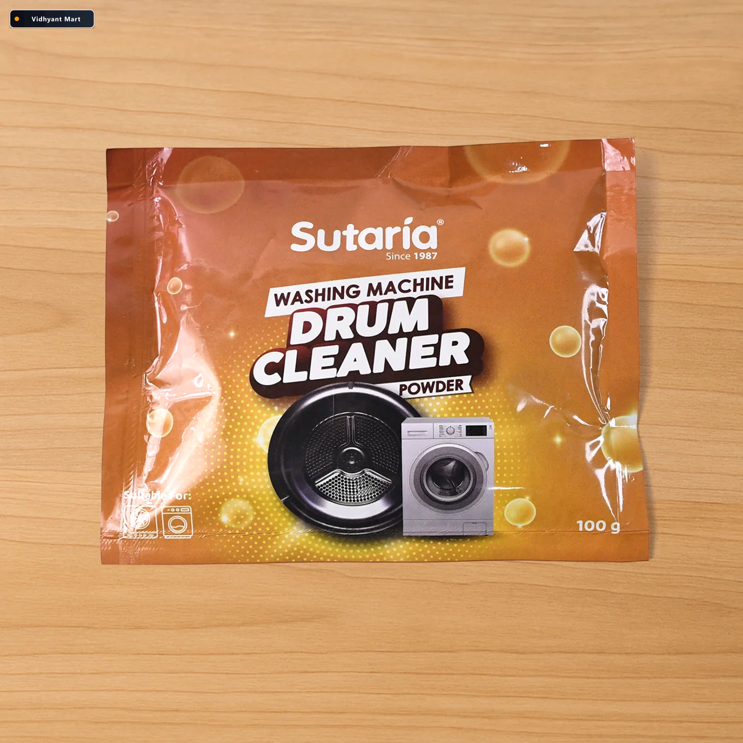 Vidhyant Mart Washing Machine Drum Cleaner Powder Powerful 100g 4