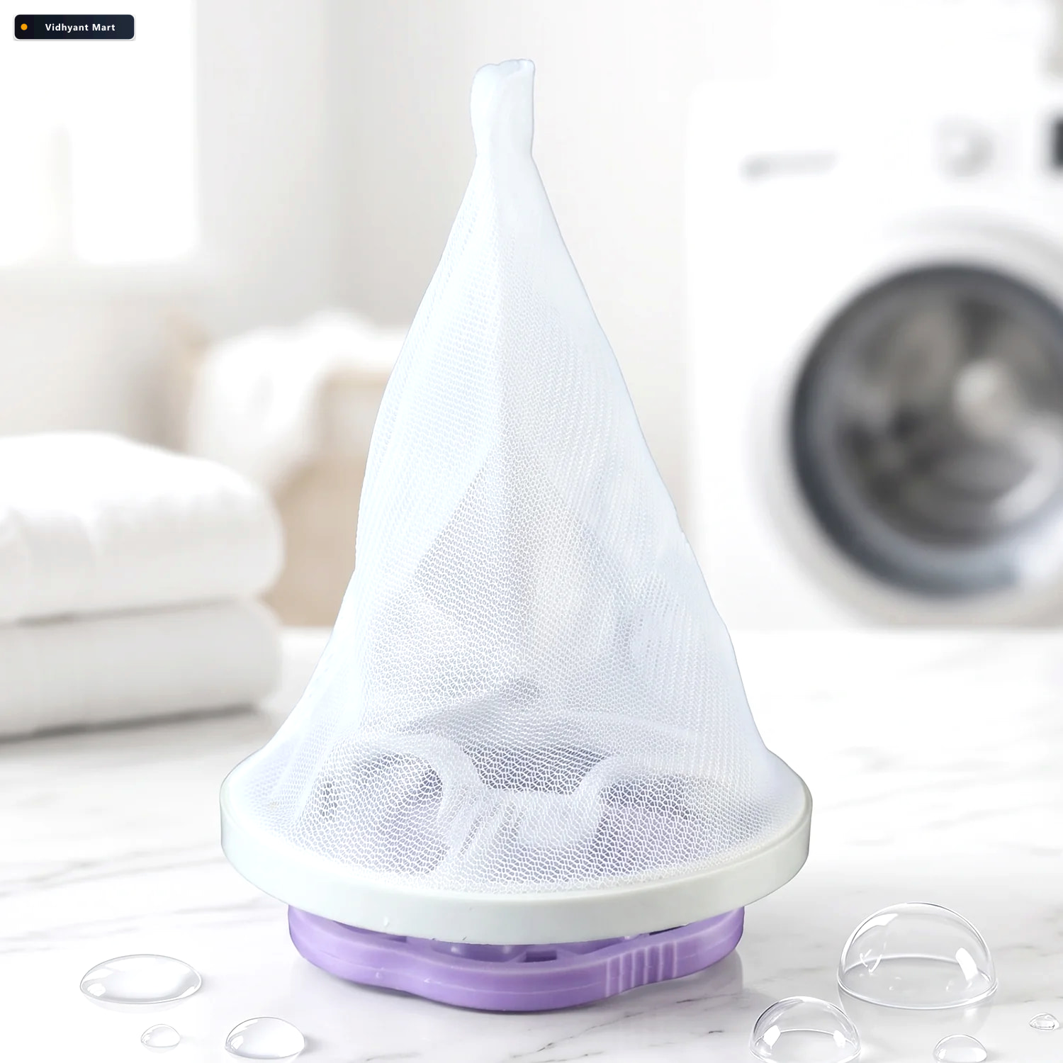 Vidhyant Mart Washing Machine Floating Hair Catcher Filter Mesh 4