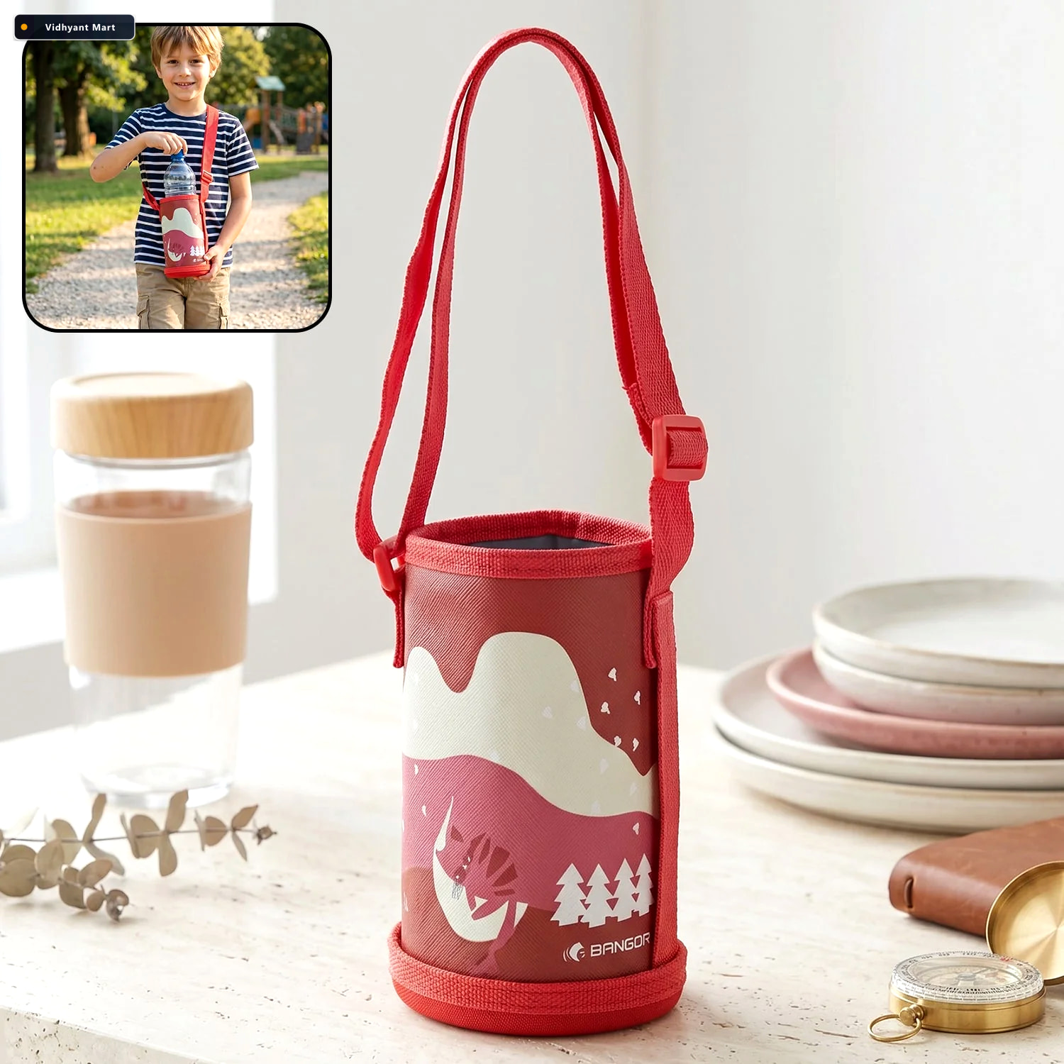 Vidhyant Mart Water Bottle Carrier Adjustable Hands Free For Act 1