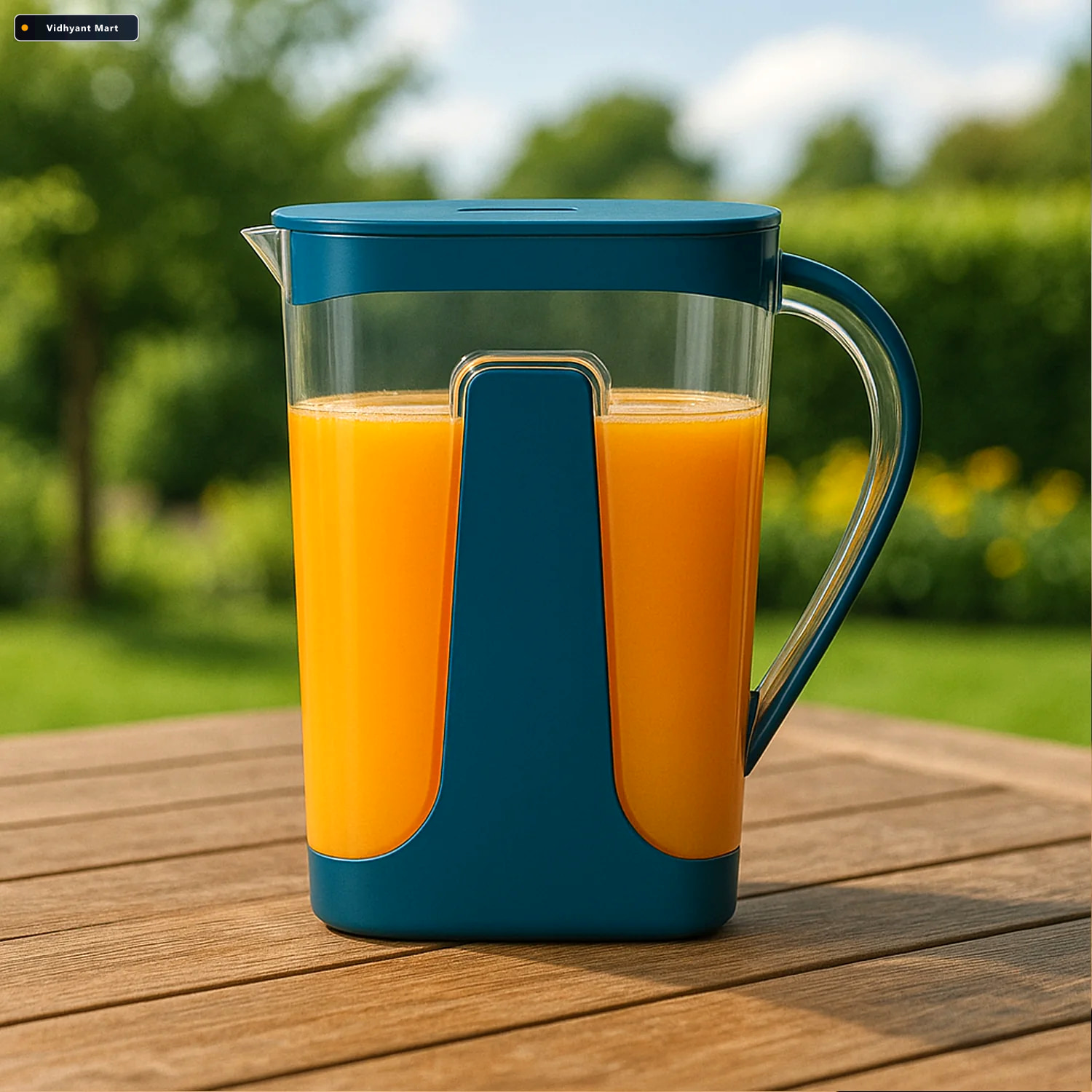 Vidhyant Mart Water Jug 2000ml Large Capacity Transparent Plasti 2
