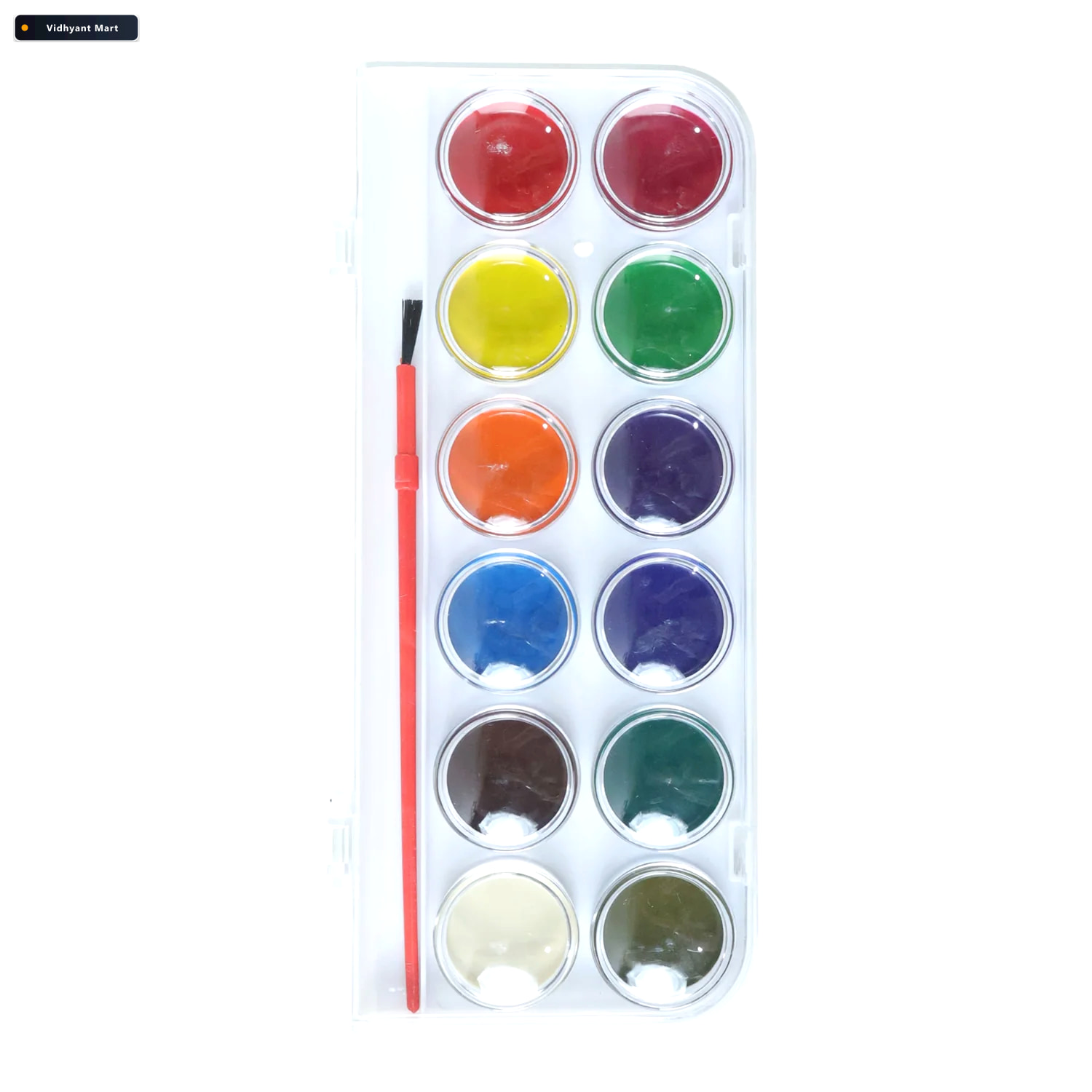 Vidhyant Mart Watercolour Paint Set For Kids Vibrant Colors Port 4