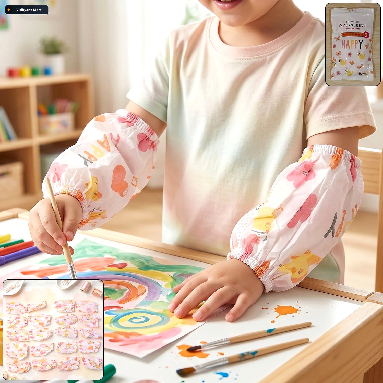 Vidhyant Mart Waterproof Arm Sleeves Protects Arms Clothes Durin 1