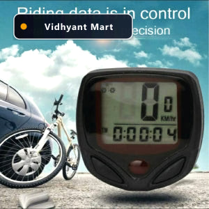 Vidhyant Mart Waterproof Bicycle Computer Wireless Accurate Powe 3