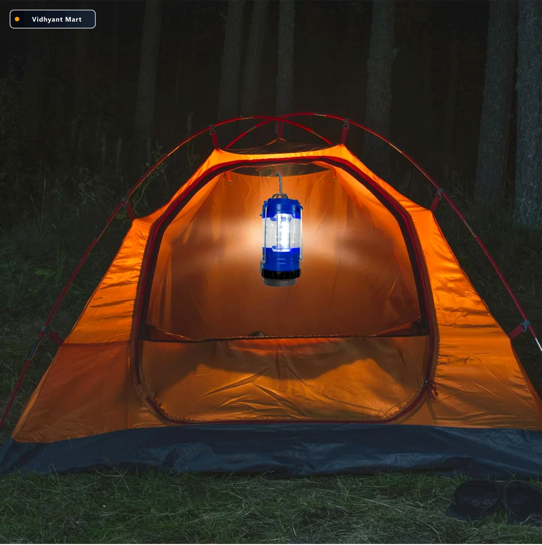 Vidhyant Mart Waterproof Camping Lantern 12 Led Light For Outdoo 3