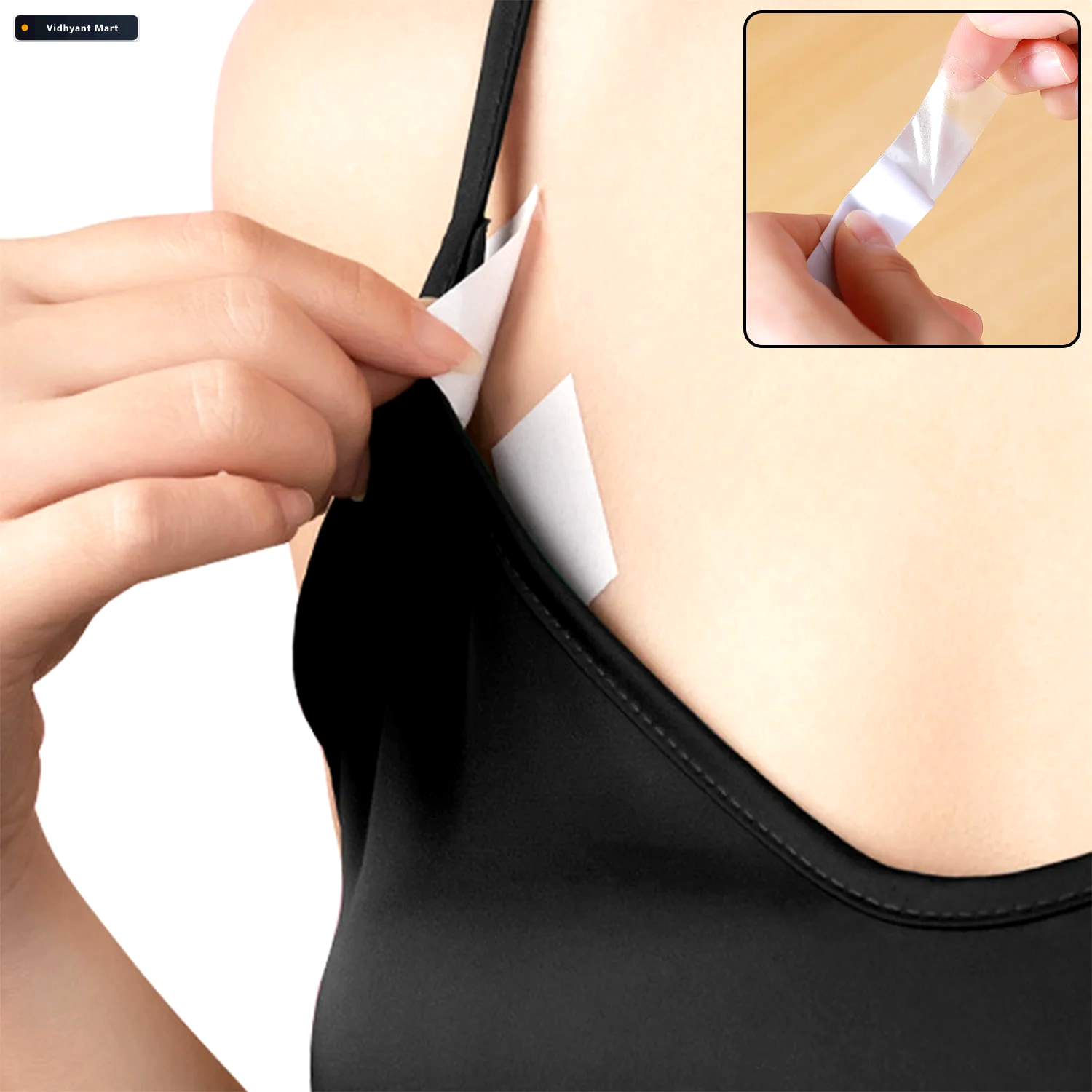 Vidhyant Mart Waterproof Lingerie Fashion Tape Secure Invisible 3