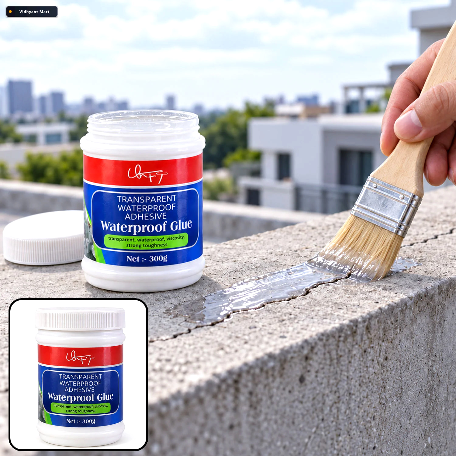 Vidhyant Mart Waterproof Sealant Glue Strong Leakage Protection 1