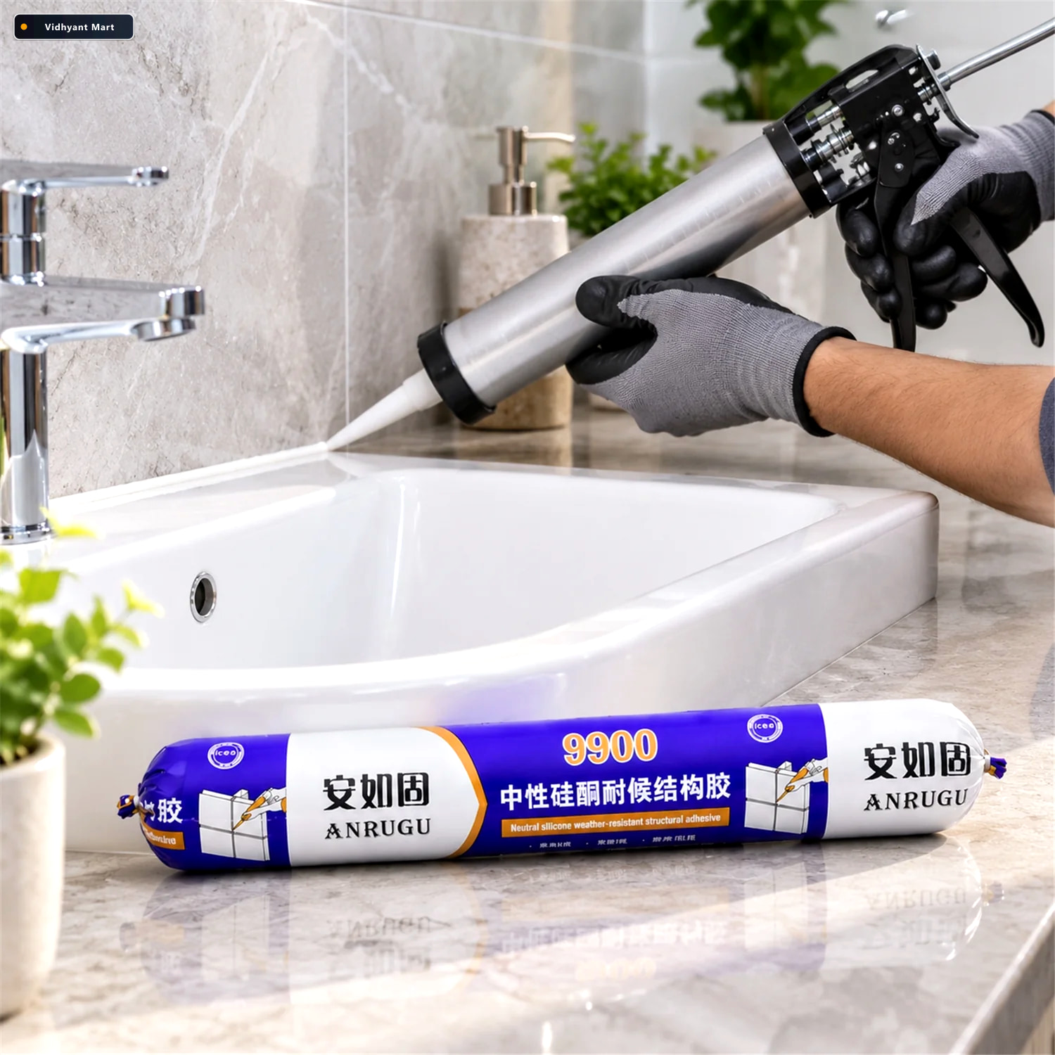 Vidhyant Mart Waterproof Silicone Sealant For Multipurpose Home 3