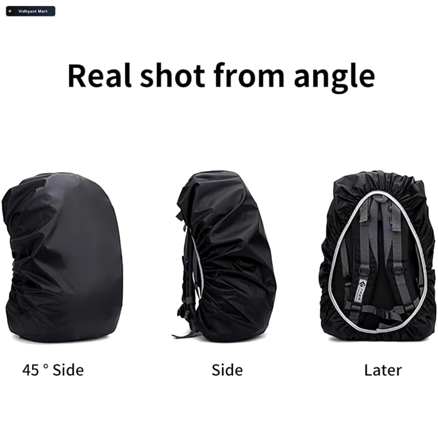 Vidhyant Mart Waterproof Small Backpack Rain Cover Lightweight D 3