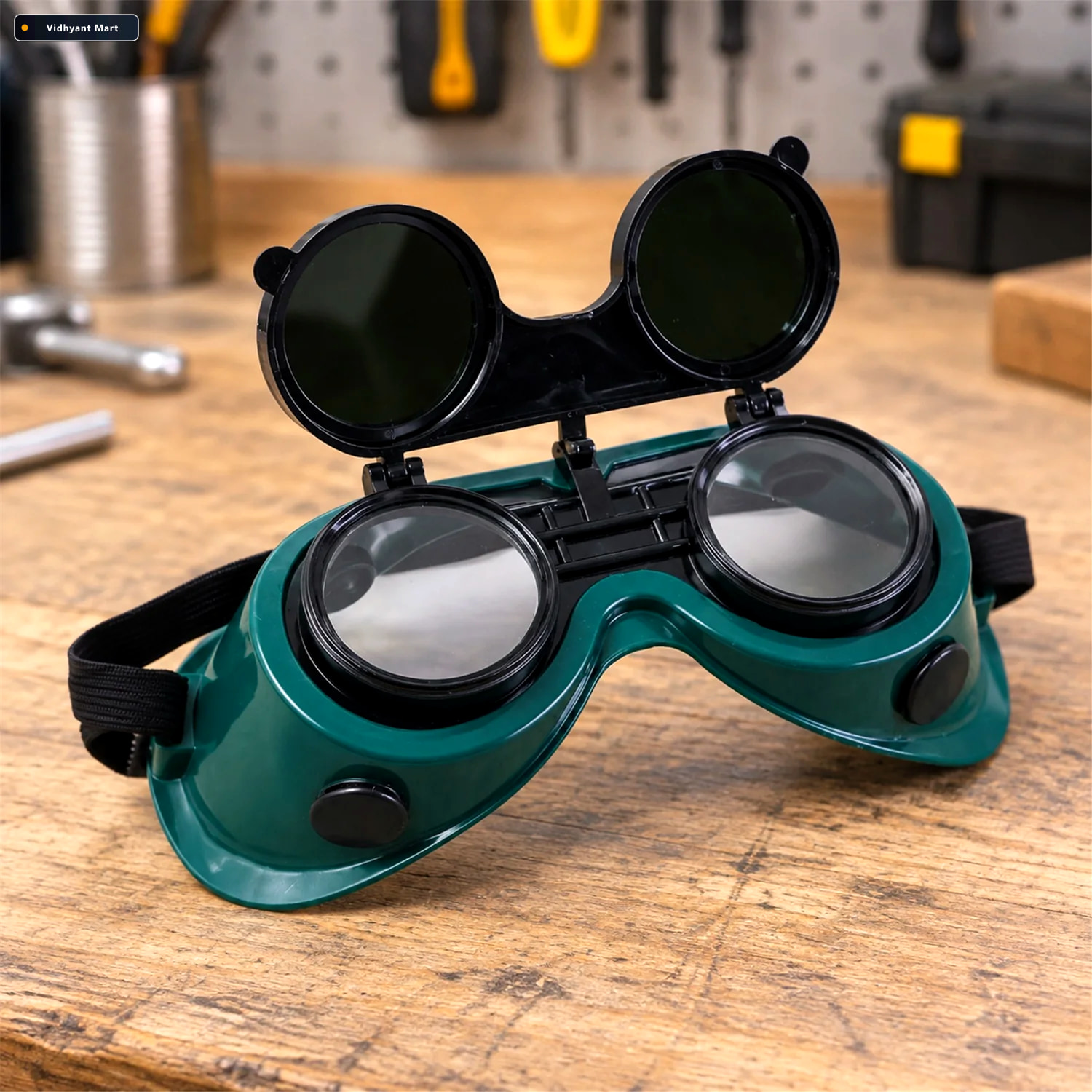 Vidhyant Mart Welding Goggles Flip Up Anti Radiation Protection 1