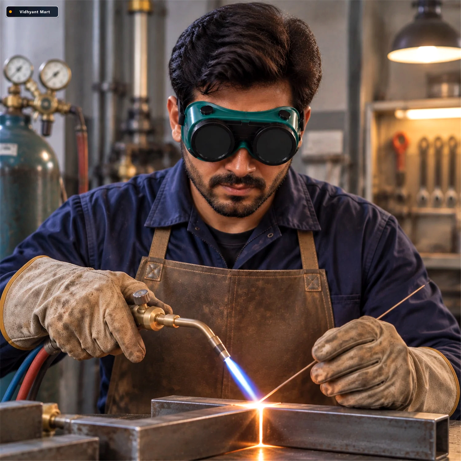 Vidhyant Mart Welding Goggles Flip Up Anti Radiation Protection 2