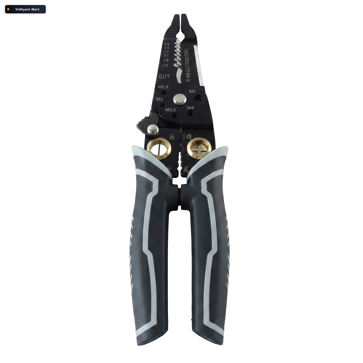 Vidhyant Mart Wire Crimping Plier Kit With Assorted Terminal Con 4