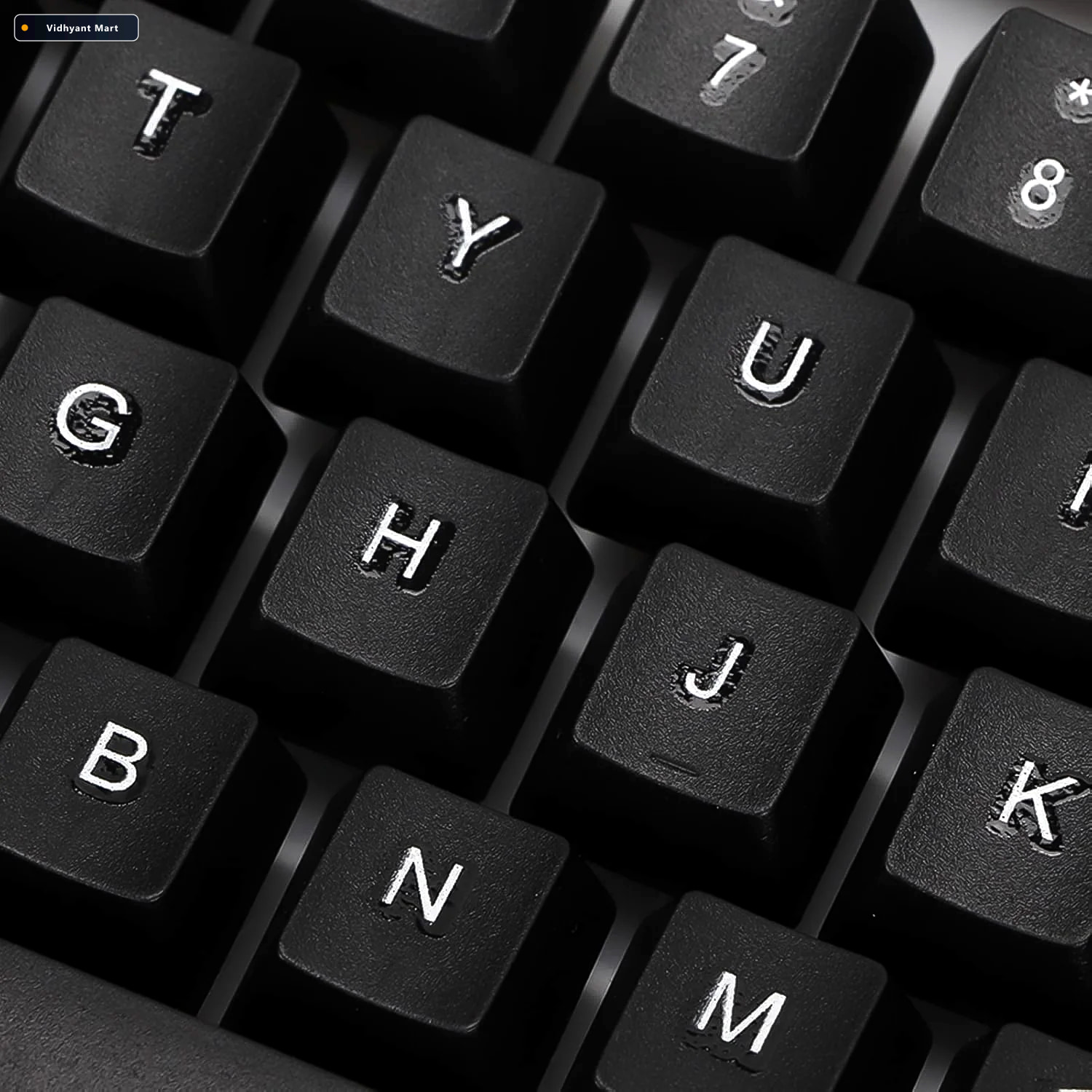 Vidhyant Mart Wired Keyboard Mouse Combo Ergonomic Usb Set Wireg 4