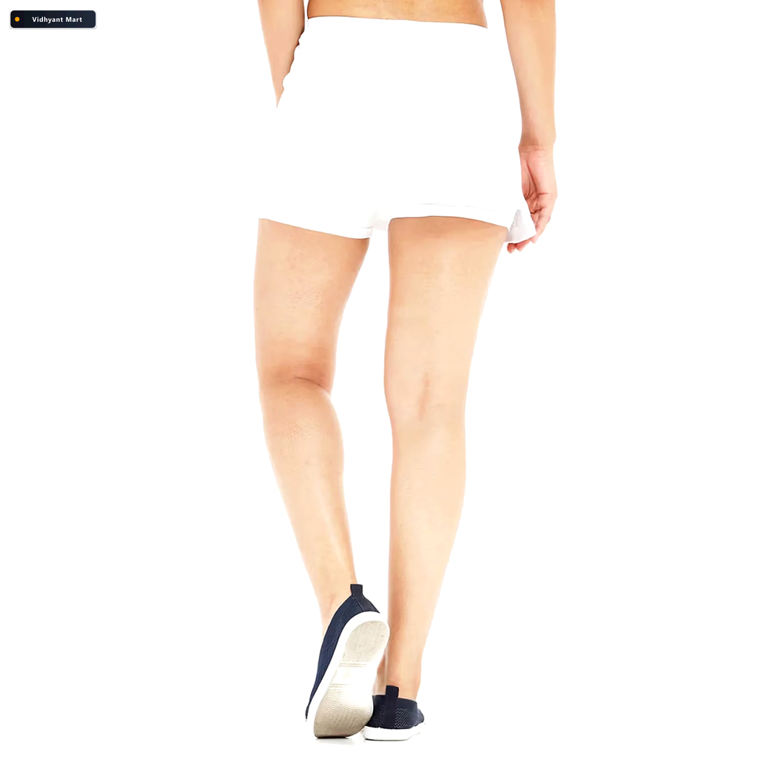 Vidhyant Mart Womens High Waist Athletic Skort With Secure Inner 3