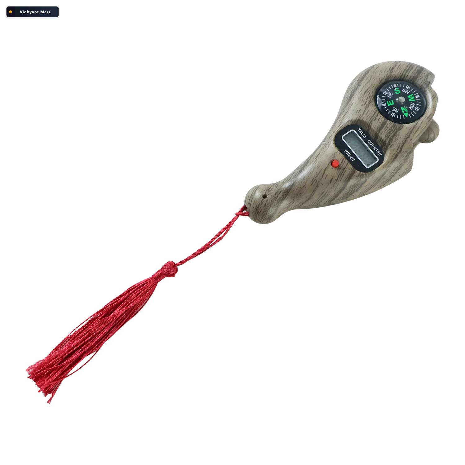 Vidhyant Mart Wooden Digital Tasbih Counter Handheld Lcd Mantra 4