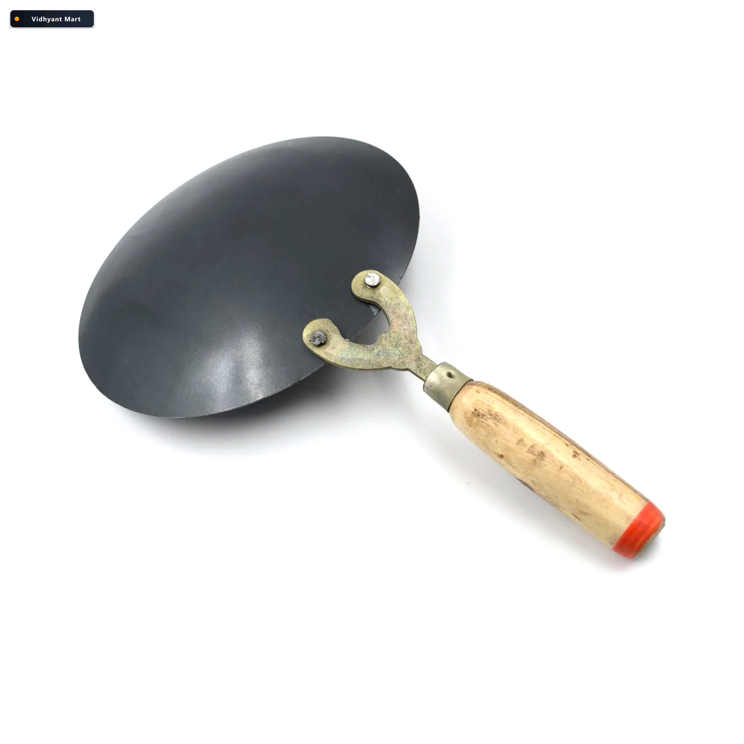 Vidhyant Mart Wooden Handle Roti Tawa Nonstick Iron Pan Storenzo 4