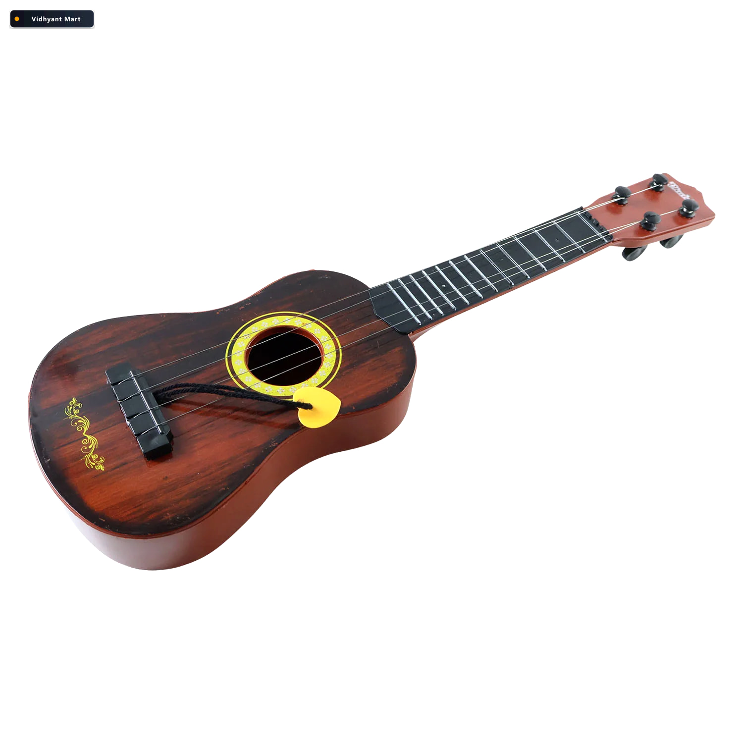 Vidhyant Mart Wooden Ukulele For Beginners Lightweight Clear Sou 4