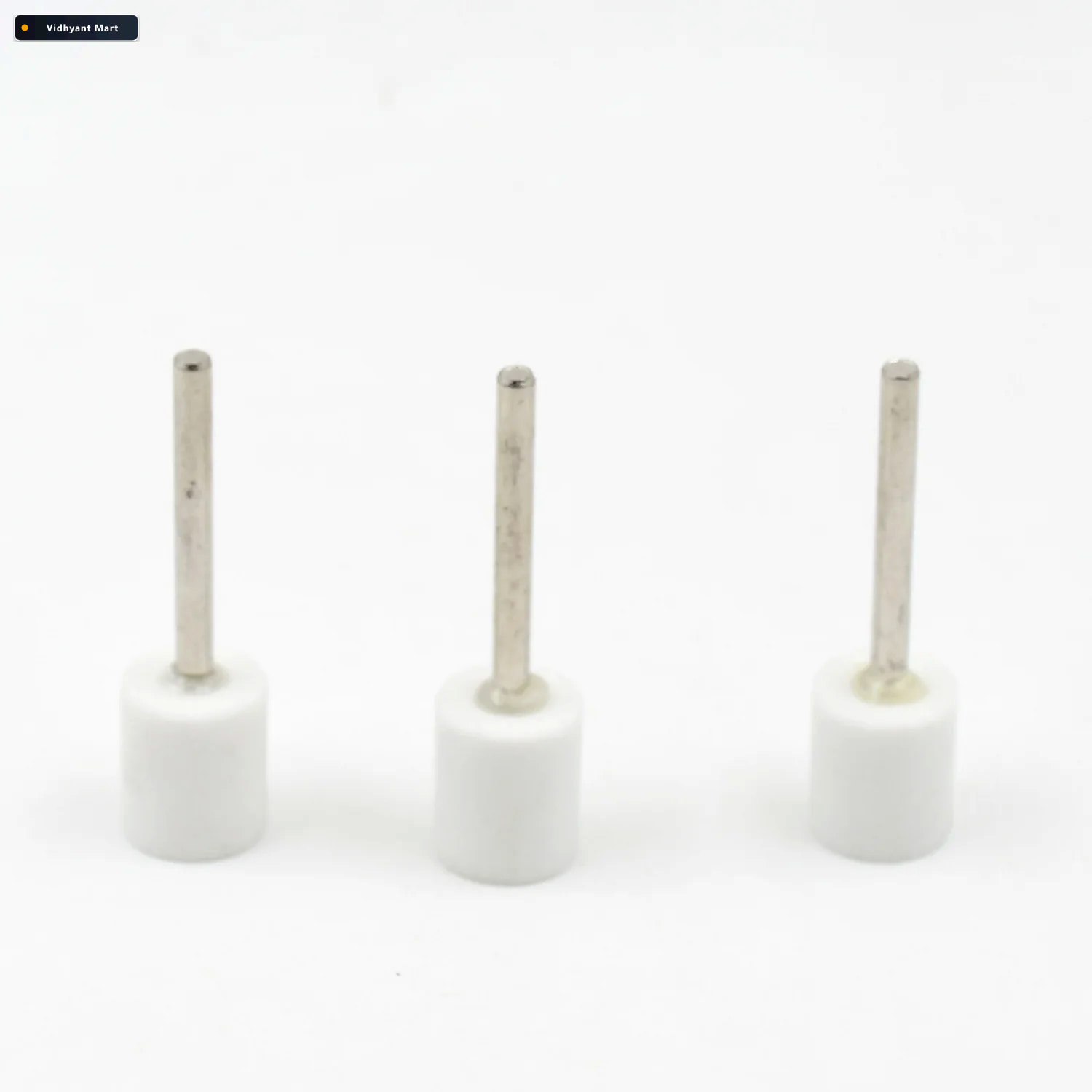 Vidhyant Mart Wool Felt Polishing Wheels 3 Pcs Rotary Tool Buffs 4