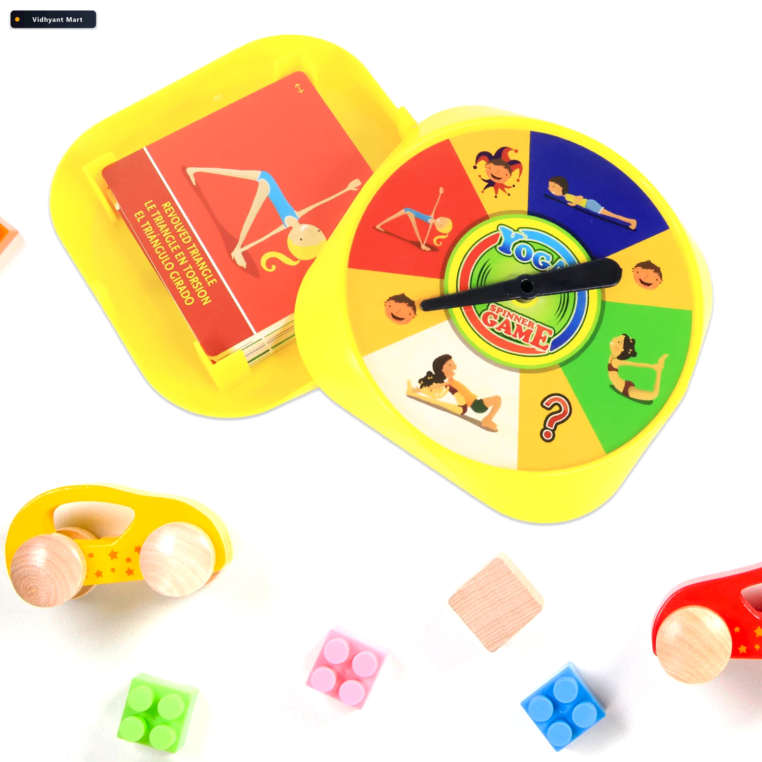 Vidhyant Mart Yoga Spinner Game Fun Family Fitness Flexibility A 2