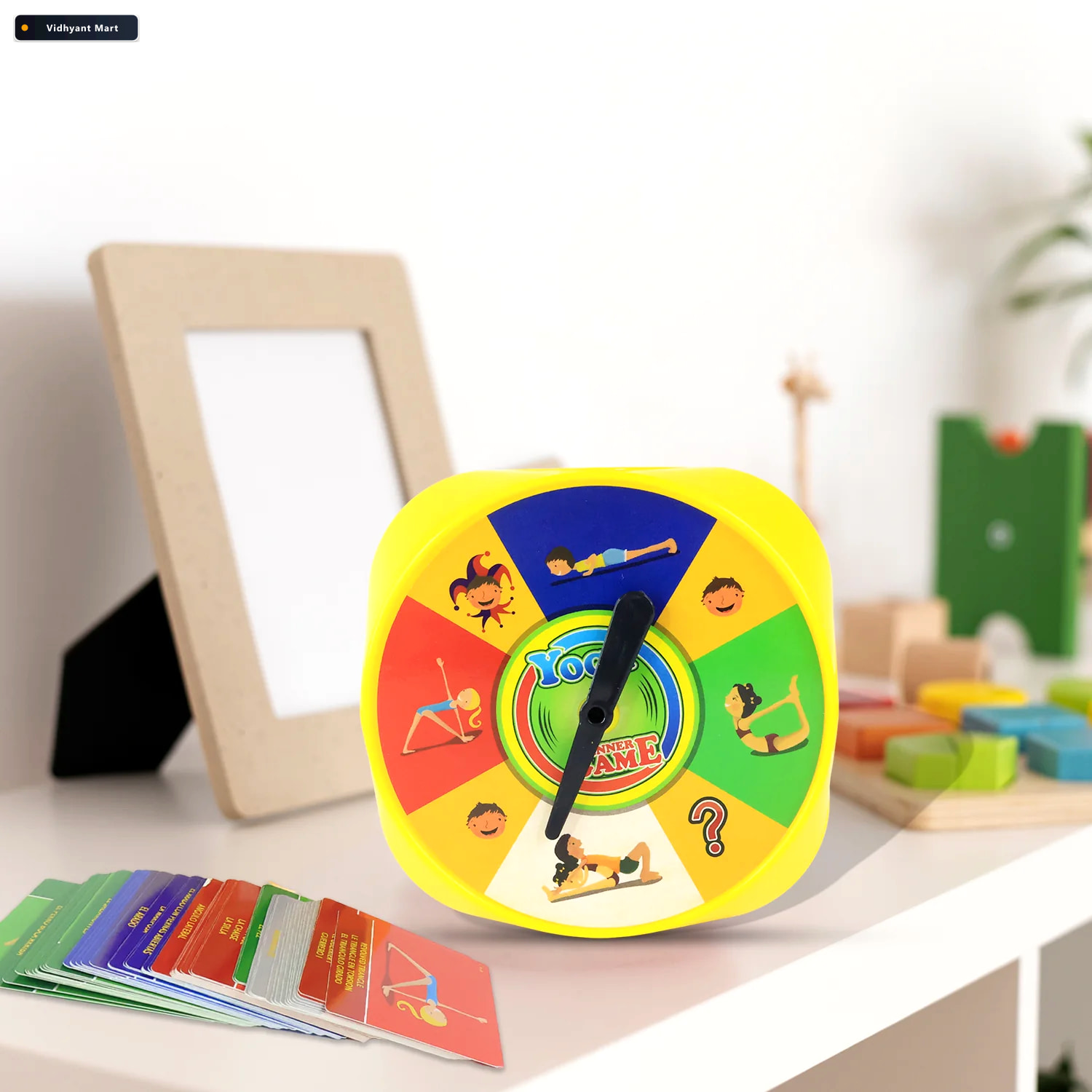 Vidhyant Mart Yoga Spinner Game Fun Family Fitness Flexibility A 3